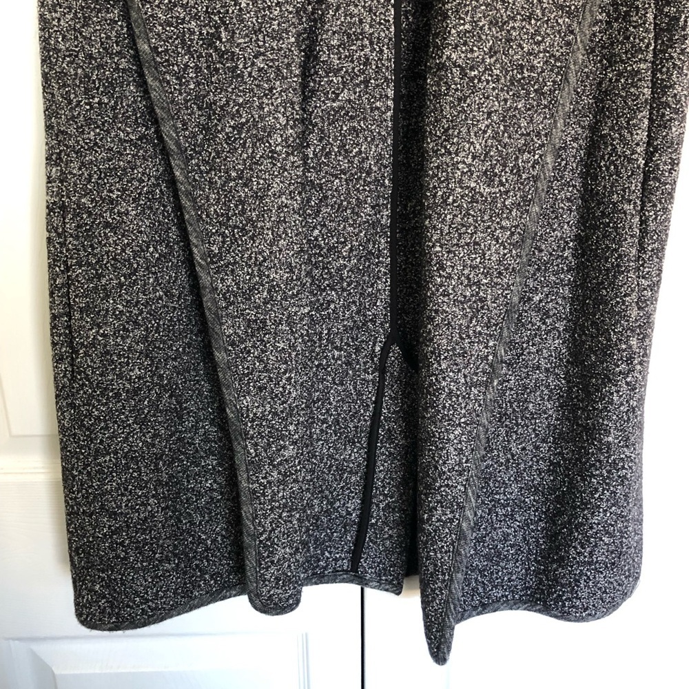 Vince Heather Grey Draped Sleeveless Wool Blend Casual Vest Size XS - Picture 3 of 11